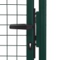 vidaXL Zauntor Stahl 100x175 cm Grün vidaXL Zauntor Stahl 100x175 cm Grün