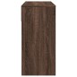 vidaXL Schminktisch mit Spiegel Braun Eichen-Optik 80x39x80 cm vidaXL Schminktisch mit Spiegel Braun Eichen-Optik 80x39x80 cm