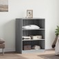 vidaXL Kleiderschrank Grau Sonoma 77x48x102 cm Holzwerkstoff vidaXL Kleiderschrank Grau Sonoma 77x48x102 cm Holzwerkstoff