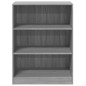 vidaXL Kleiderschrank Grau Sonoma 77x48x102 cm Holzwerkstoff vidaXL Kleiderschrank Grau Sonoma 77x48x102 cm Holzwerkstoff