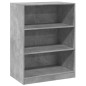 vidaXL Kleiderschrank Betongrau 77x48x102 cm Holzwerkstoff vidaXL Kleiderschrank Betongrau 77x48x102 cm Holzwerkstoff