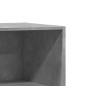 vidaXL Kleiderschrank Betongrau 77x48x102 cm Holzwerkstoff vidaXL Kleiderschrank Betongrau 77x48x102 cm Holzwerkstoff
