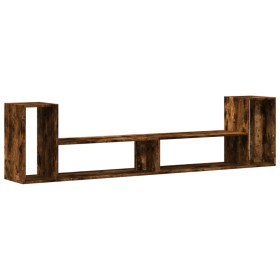 vidaXL TV-Schränke 2 Stk. Räuchereiche 100x30x50 cm Holzwerkstoff