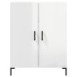 Highboard Hochglanz-Weiß 69,5x34x180 cm Holzwerkstoff Highboard Hochglanz-Weiß 69,5x34x180 cm Holzwerkstoff