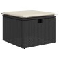 vidaXL 7-tlg. Garten-Sofagarnitur mit Kissen Schwarz Poly Rattan vidaXL 7-tlg. Garten-Sofagarnitur mit Kissen Schwarz Poly Rattan