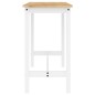 vidaXL 5-tlg. Bar-Set Weiß Massivholz Kiefer vidaXL 5-tlg. Bar-Set Weiß Massivholz Kiefer