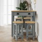 vidaXL 5-tlg. Bar-Set Grau Massivholz Kiefer vidaXL 5-tlg. Bar-Set Grau Massivholz Kiefer