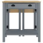 vidaXL 5-tlg. Bar-Set Grau Massivholz Kiefer vidaXL 5-tlg. Bar-Set Grau Massivholz Kiefer