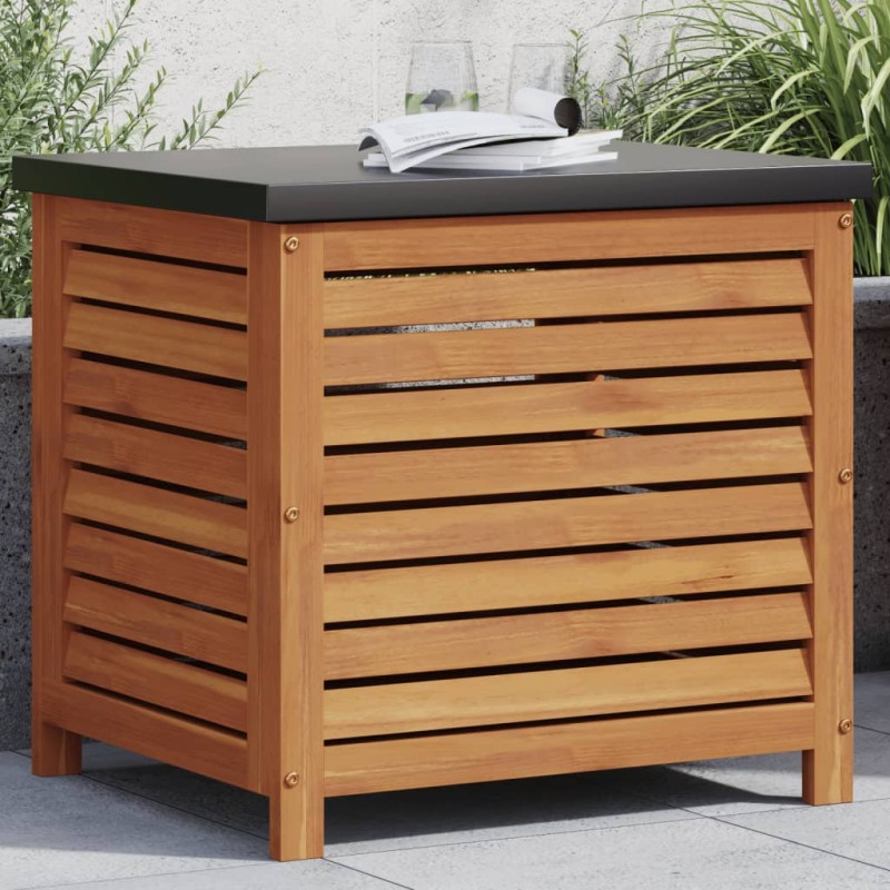 vidaXL Gartenbox 60x50x55 cm Massivholz Akazie vidaXL Gartenbox 60x50x55 cm Massivholz Akazie