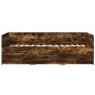 vidaXL Tagesbett mit Schubladen Räuchereiche 100x200 cm Holzwerkstoff vidaXL Tagesbett mit Schubladen Räuchereiche 100x200 cm Holzwerkstoff
