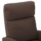 vidaXL Massagesessel Braun Kunstleder vidaXL Massagesessel Braun Kunstleder