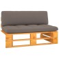 vidaXL Garten-Mittelsofa Paletten Honigbraun Imprägniertes Kiefernholz vidaXL Garten-Mittelsofa Paletten Honigbraun Imprägniertes Kiefernholz