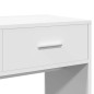 vidaXL Schminktisch mit Spiegel Weiß 80x39x80 cm vidaXL Schminktisch mit Spiegel Weiß 80x39x80 cm