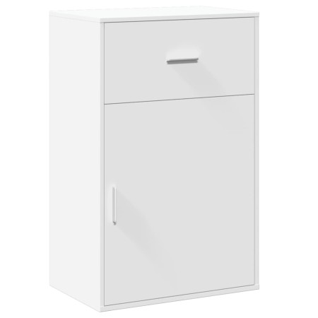 vidaXL Beistellschrank Weiß 56,5x39x90 cm Holzwerkstoff