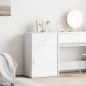 vidaXL Beistellschrank Weiß 56,5x39x90 cm Holzwerkstoff vidaXL Beistellschrank Weiß 56,5x39x90 cm Holzwerkstoff