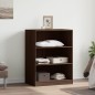 vidaXL Kleiderschrank Braun Eichen-Optik 77x48x102 cm Holzwerkstoff vidaXL Kleiderschrank Braun Eichen-Optik 77x48x102 cm Holzwerkstoff