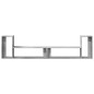 vidaXL TV-Schränke 2 Stk. Betongrau 100x30x50 cm Holzwerkstoff vidaXL TV-Schränke 2 Stk. Betongrau 100x30x50 cm Holzwerkstoff