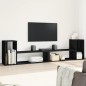 vidaXL TV-Schränke 2 Stk. Schwarz 100x30x50 cm Holzwerkstoff vidaXL TV-Schränke 2 Stk. Schwarz 100x30x50 cm Holzwerkstoff