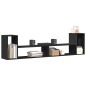 vidaXL TV-Schränke 2 Stk. Schwarz 100x30x50 cm Holzwerkstoff vidaXL TV-Schränke 2 Stk. Schwarz 100x30x50 cm Holzwerkstoff