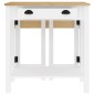 vidaXL 5-tlg. Bar-Set Weiß Massivholz Kiefer vidaXL 5-tlg. Bar-Set Weiß Massivholz Kiefer