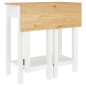 vidaXL 5-tlg. Bar-Set Weiß Massivholz Kiefer vidaXL 5-tlg. Bar-Set Weiß Massivholz Kiefer