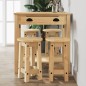 vidaXL 5-tlg. Bar-Set Massivholz Kiefer vidaXL 5-tlg. Bar-Set Massivholz Kiefer