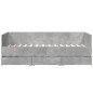vidaXL Tagesbett mit Schubladen Betongrau 90x190 cm Holzwerkstoff vidaXL Tagesbett mit Schubladen Betongrau 90x190 cm Holzwerkstoff