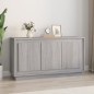 vidaXL Sideboard Grau Sonoma 102x35x55 cm Holzwerkstoff vidaXL Sideboard Grau Sonoma 102x35x55 cm Holzwerkstoff