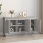 vidaXL Sideboard Grau Sonoma 102x35x55 cm Holzwerkstoff vidaXL Sideboard Grau Sonoma 102x35x55 cm Holzwerkstoff