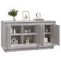 vidaXL Sideboard Grau Sonoma 102x35x55 cm Holzwerkstoff vidaXL Sideboard Grau Sonoma 102x35x55 cm Holzwerkstoff