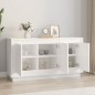 vidaXL Sideboard Hochglanz-Weiß 102x35x55 cm Holzwerkstoff vidaXL Sideboard Hochglanz-Weiß 102x35x55 cm Holzwerkstoff