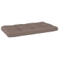 vidaXL Outdoor-Mittelsofa Paletten Kiefernholz Imprägniert Weiß vidaXL Outdoor-Mittelsofa Paletten Kiefernholz Imprägniert Weiß