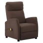 vidaXL Massagesessel Elektrisch Braun Kunstleder vidaXL Massagesessel Elektrisch Braun Kunstleder