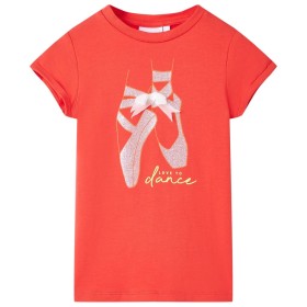 Kinder-T-Shirt Rot 128