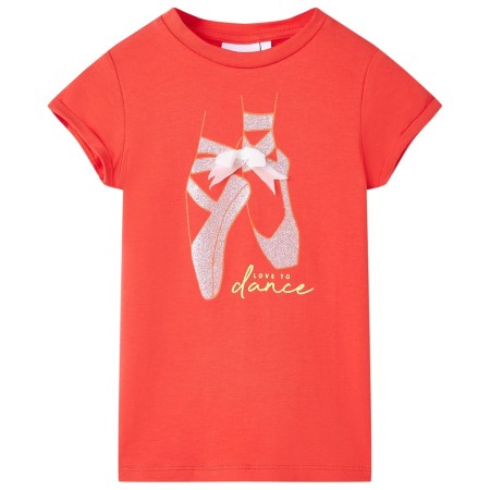 Kinder-T-Shirt Rot 128