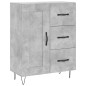 Highboard Betongrau 69,5x34x180 cm Holzwerkstoff Highboard Betongrau 69,5x34x180 cm Holzwerkstoff