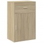 vidaXL Beistellschrank Sonoma-Eiche 56,5x39x90 cm Holzwerkstoff vidaXL Beistellschrank Sonoma-Eiche 56,5x39x90 cm Holzwerkstoff