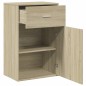 vidaXL Beistellschrank Sonoma-Eiche 56,5x39x90 cm Holzwerkstoff vidaXL Beistellschrank Sonoma-Eiche 56,5x39x90 cm Holzwerkstoff