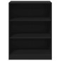 vidaXL Kleiderschrank Schwarz 77x48x102 cm Holzwerkstoff vidaXL Kleiderschrank Schwarz 77x48x102 cm Holzwerkstoff
