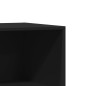 vidaXL Kleiderschrank Schwarz 77x48x102 cm Holzwerkstoff vidaXL Kleiderschrank Schwarz 77x48x102 cm Holzwerkstoff