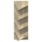 vidaXL Wand-Bücherregal mit 4 Fächern Sonoma-Eiche 33x16x90 cm vidaXL Wand-Bücherregal mit 4 Fächern Sonoma-Eiche 33x16x90 cm