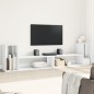vidaXL TV-Schränke 2 Stk. Weiß 100x30x50 cm Holzwerkstoff vidaXL TV-Schränke 2 Stk. Weiß 100x30x50 cm Holzwerkstoff