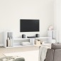 vidaXL TV-Schränke 2 Stk. Weiß 100x30x50 cm Holzwerkstoff vidaXL TV-Schränke 2 Stk. Weiß 100x30x50 cm Holzwerkstoff