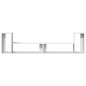 vidaXL TV-Schränke 2 Stk. Weiß 100x30x50 cm Holzwerkstoff vidaXL TV-Schränke 2 Stk. Weiß 100x30x50 cm Holzwerkstoff