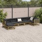 vidaXL 7-tlg. Garten-Sofagarnitur mit Kissen Kiefernholz Imprägniert vidaXL 7-tlg. Garten-Sofagarnitur mit Kissen Kiefernholz Imprägniert