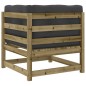 vidaXL 7-tlg. Garten-Sofagarnitur mit Kissen Kiefernholz Imprägniert vidaXL 7-tlg. Garten-Sofagarnitur mit Kissen Kiefernholz Imprägniert