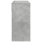 vidaXL Schminktisch mit Spiegel Betongrau 80x39x80 cm vidaXL Schminktisch mit Spiegel Betongrau 80x39x80 cm