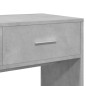 vidaXL Schminktisch mit Spiegel Betongrau 80x39x80 cm vidaXL Schminktisch mit Spiegel Betongrau 80x39x80 cm