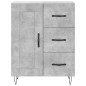 Highboard Betongrau 69,5x34x180 cm Holzwerkstoff Highboard Betongrau 69,5x34x180 cm Holzwerkstoff