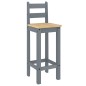 vidaXL 5-tlg. Bar-Set Grau Massivholz Kiefer vidaXL 5-tlg. Bar-Set Grau Massivholz Kiefer